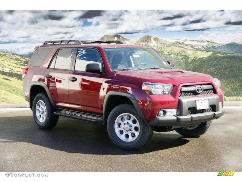 Salsa Red Pearl 2011 Toyota 4Runner Trail 4x4 Exterior Photo #45698701