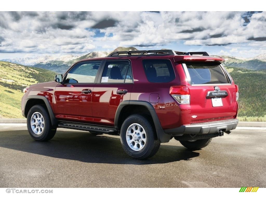 Salsa Red Pearl 2011 Toyota 4Runner Trail 4x4 Exterior Photo #45698713