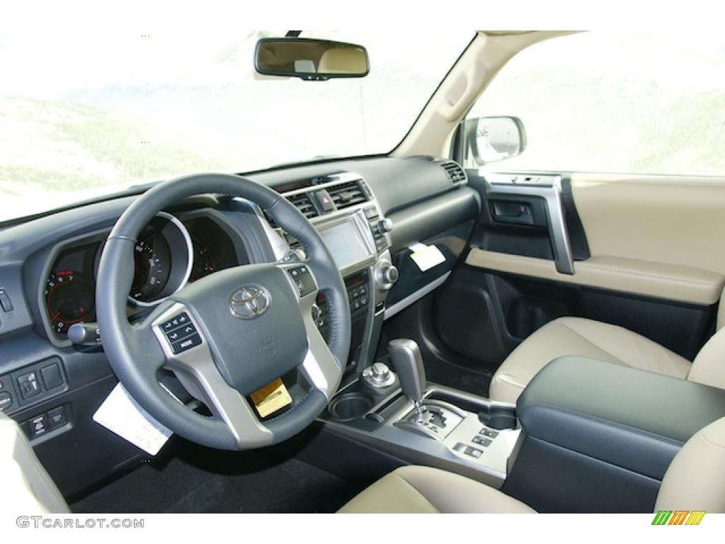 Sand Beige Leather Interior 2011 Toyota 4Runner Limited 4x4 Photo #45698857