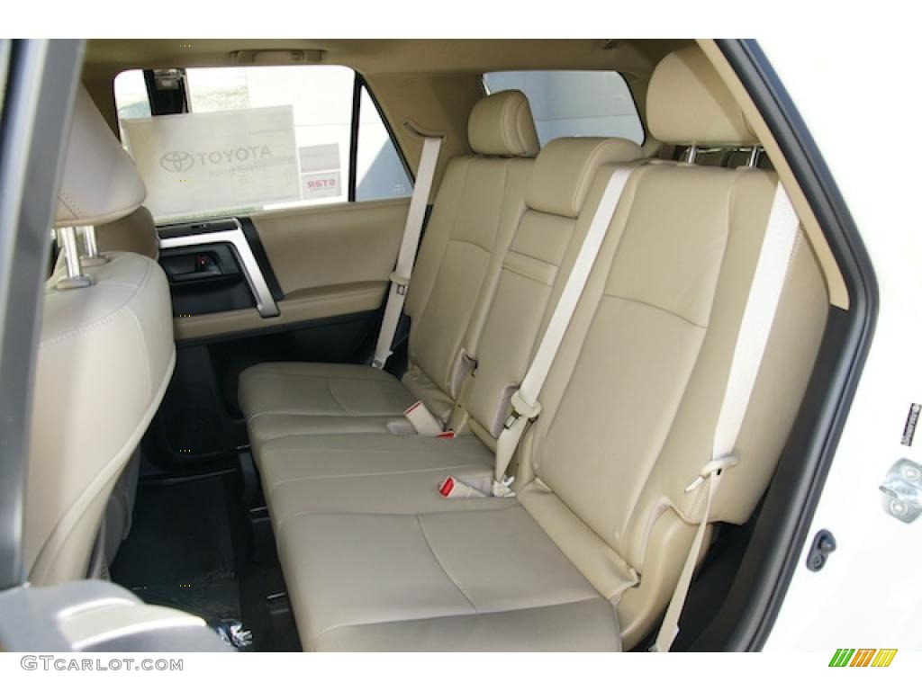 Sand Beige Leather Interior 2011 Toyota 4Runner Limited 4x4 Photo #45698865