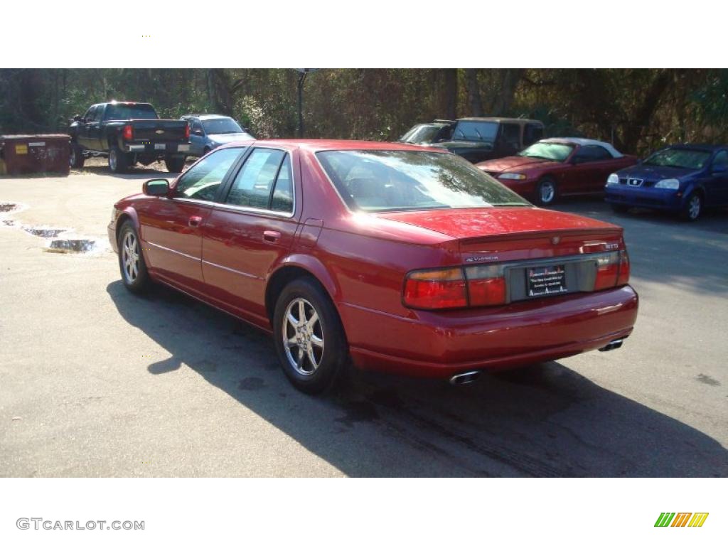 2000 Seville STS - Crimson Pearl / Oatmeal photo #5