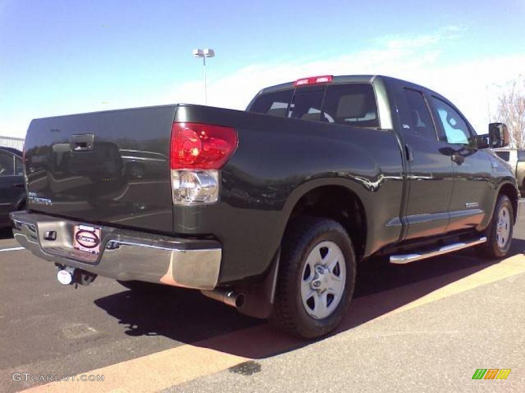 2007 Tundra SR5 Double Cab - Timberland Mica / Black photo #16