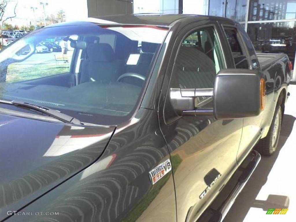 2007 Tundra SR5 Double Cab - Timberland Mica / Black photo #21