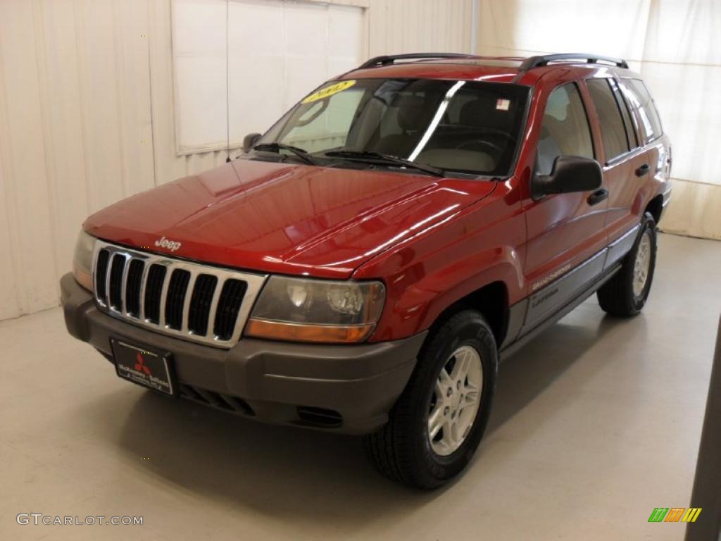 Inferno Red Tinted Pearlcoat Jeep Grand Cherokee