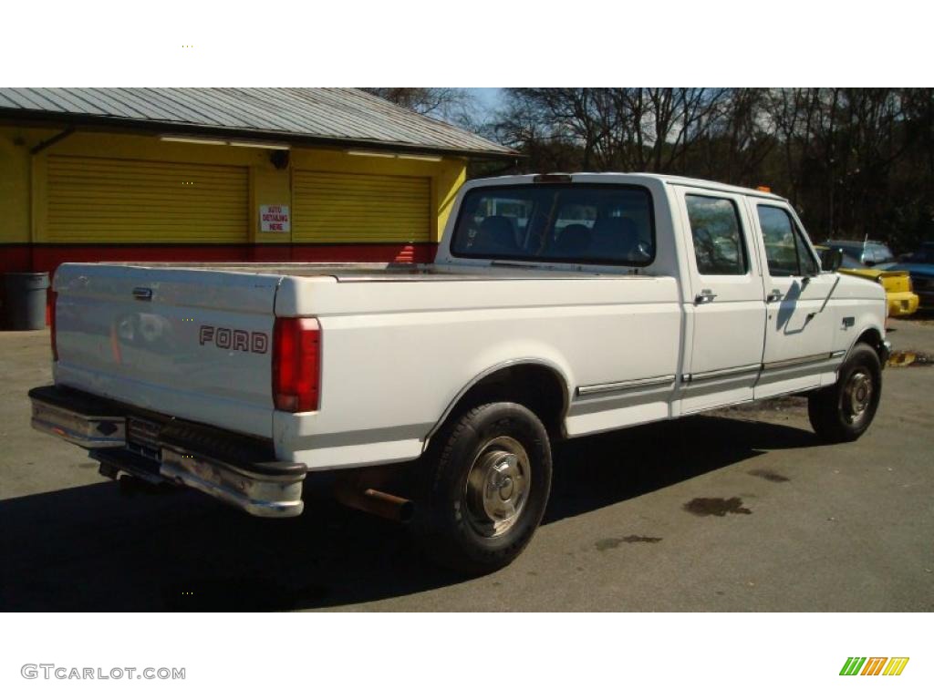 Oxford White 1997 Ford F350 XL Crew Cab Exterior Photo #45700285