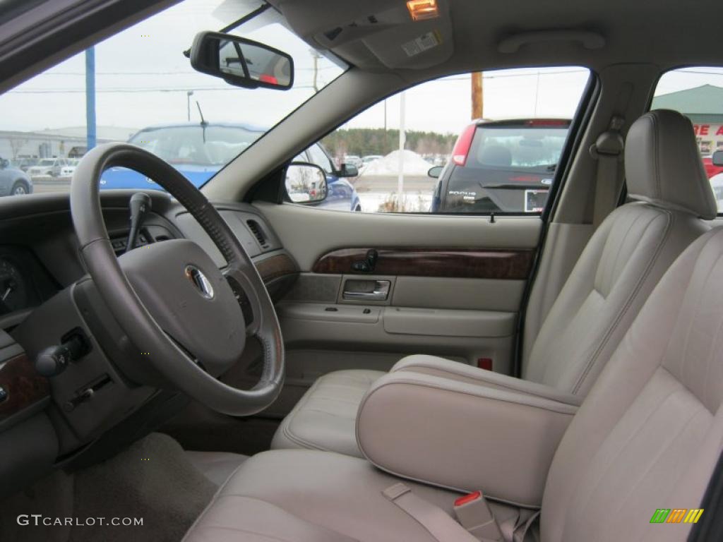Medium Light Stone Interior 2006 Mercury Grand Marquis LS Photo #45700353