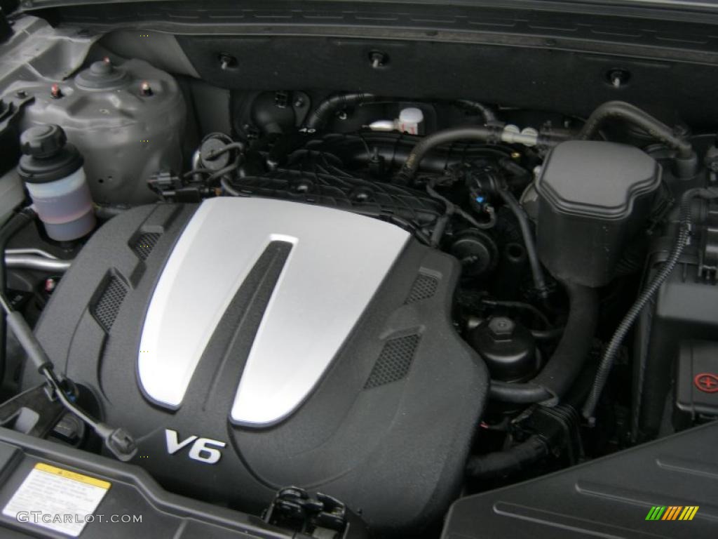 2011 Sorento EX V6 AWD - Titanium Silver / Black photo #12