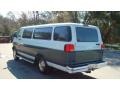 Medium Blue Metallic 1997 Dodge Ram Van 3500 Passenger Exterior