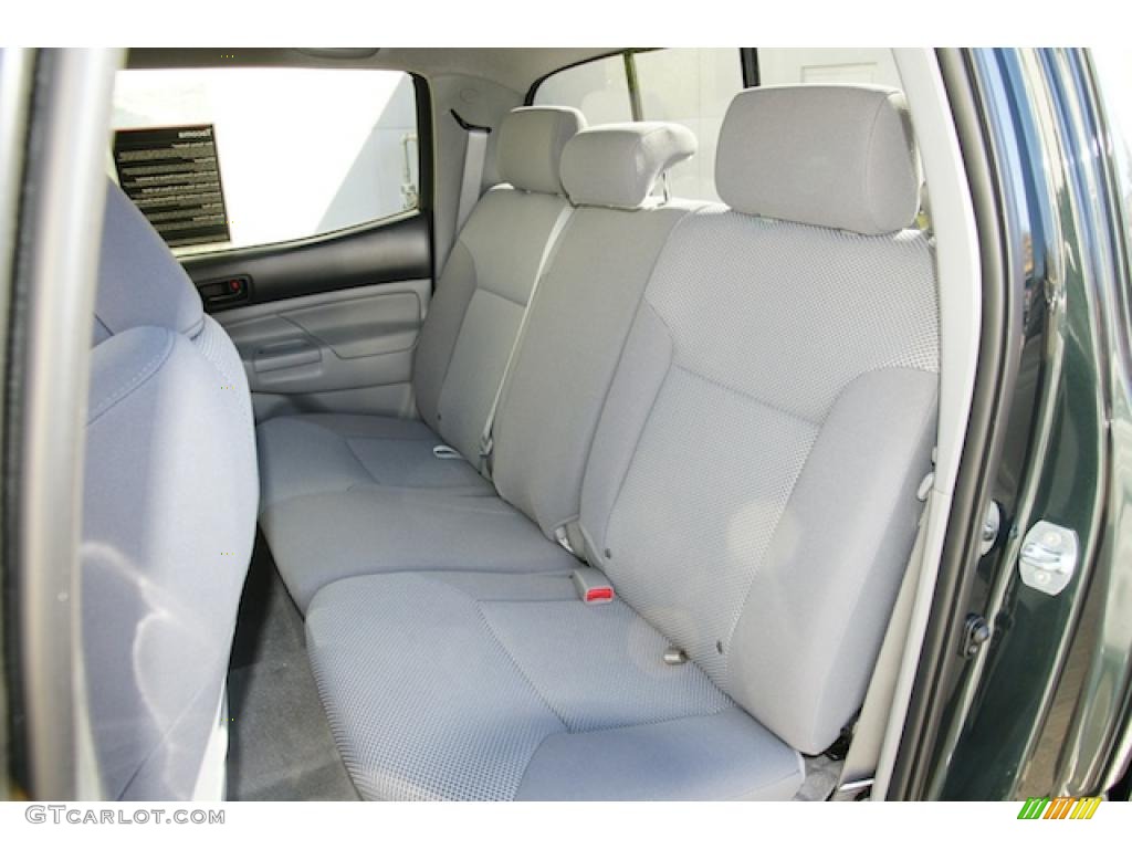 Graphite Gray Interior 2011 Toyota Tacoma V6 TRD Double Cab 4x4 Photo #45701325