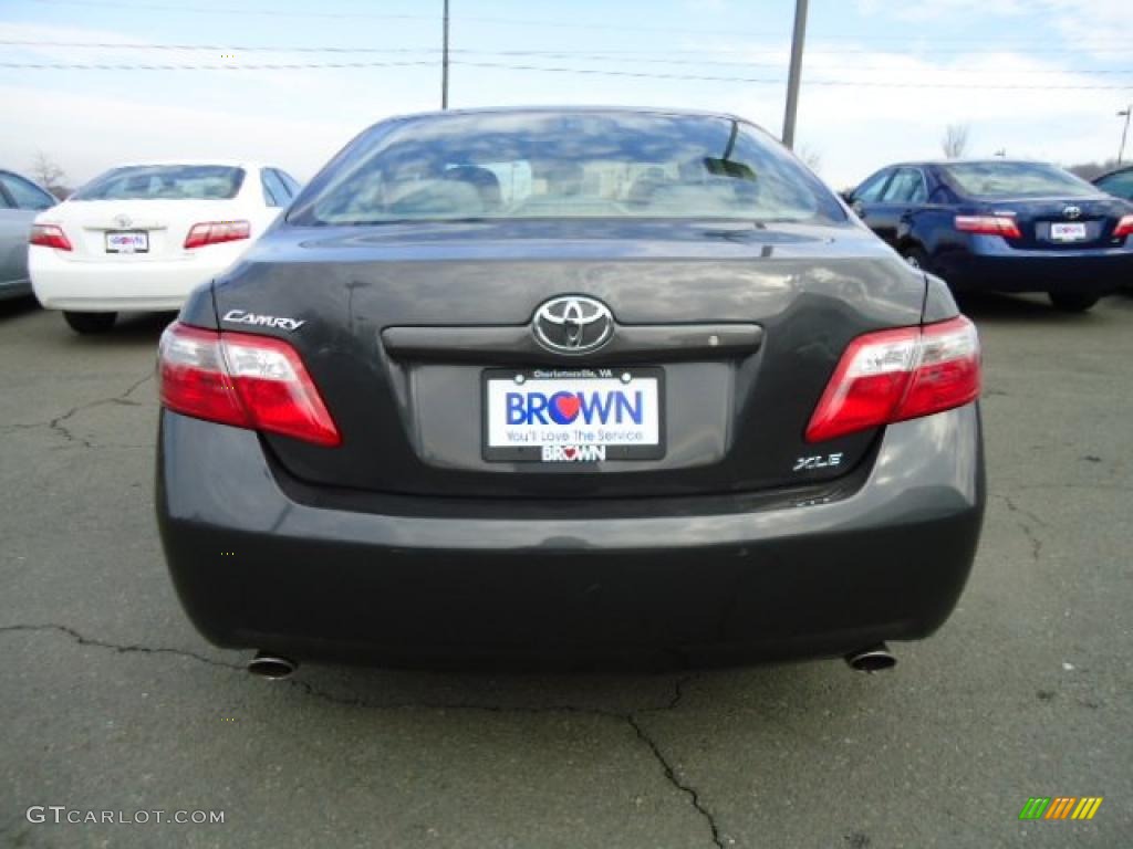 2009 Camry XLE V6 - Magnetic Gray Metallic / Ash photo #4