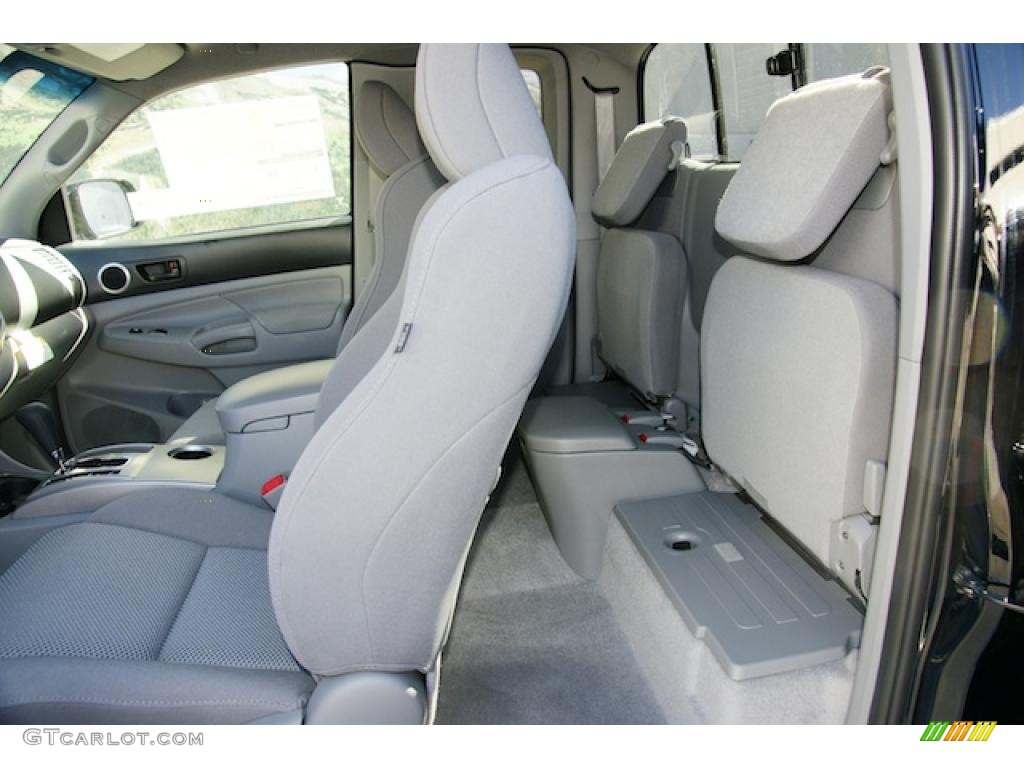 Graphite Gray Interior 2011 Toyota Tacoma TRD Sport Access Cab 4x4 Photo #45701961