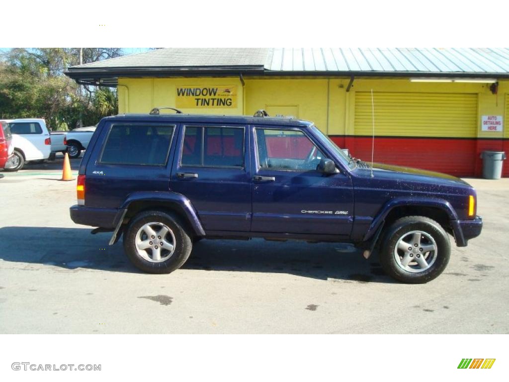 Deep Amethyst Pearl 1998 Jeep Cherokee Classic 4x4 Exterior Photo #45702133