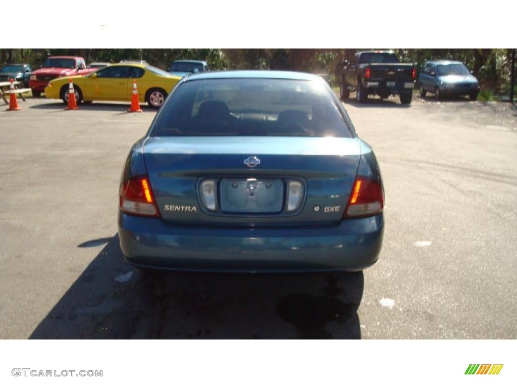 2002 Sentra GXE - Out Of The Blue / Sand Beige photo #4