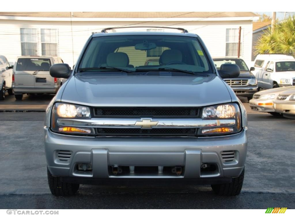 2005 TrailBlazer LS 4x4 - Silverstone Metallic / Light Gray photo #4