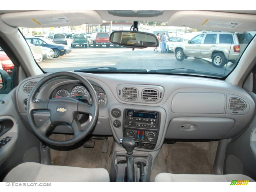 2005 TrailBlazer LS 4x4 - Silverstone Metallic / Light Gray photo #13
