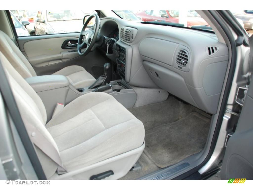 2005 TrailBlazer LS 4x4 - Silverstone Metallic / Light Gray photo #20