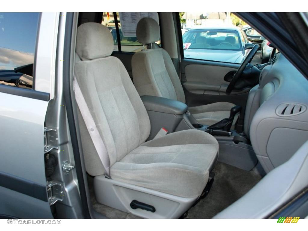 2005 TrailBlazer LS 4x4 - Silverstone Metallic / Light Gray photo #21