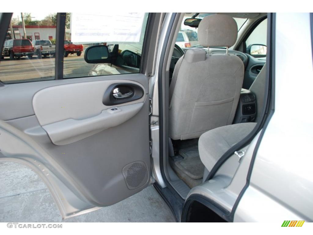 2005 TrailBlazer LS 4x4 - Silverstone Metallic / Light Gray photo #22