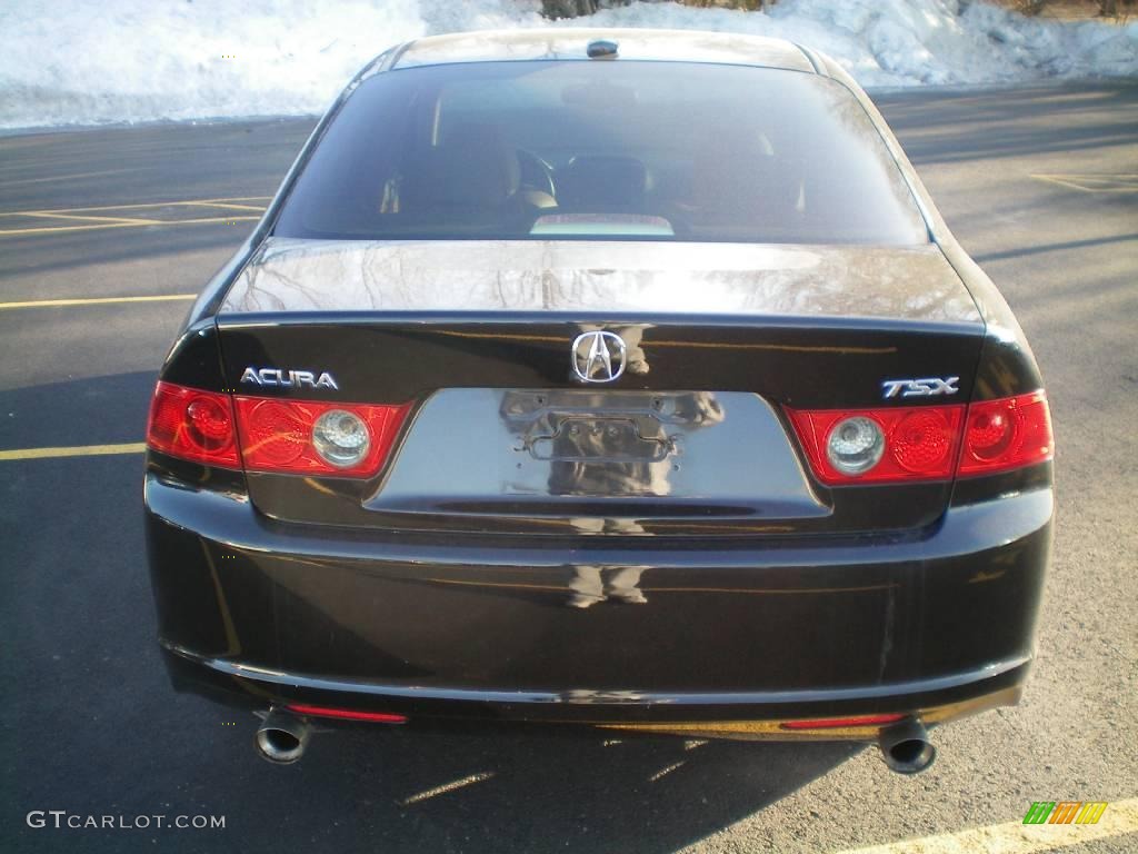 2006 TSX Sedan - Nighthawk Black Pearl / Parchment photo #12