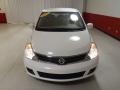 2010 Fresh Powder White Nissan Versa 1.8 S Hatchback  photo #2