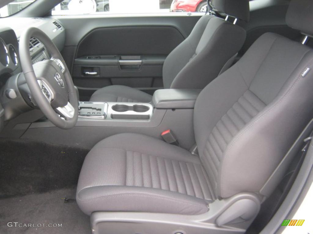 Dark Slate Gray Interior 2011 Dodge Challenger R/T Photo #45704066