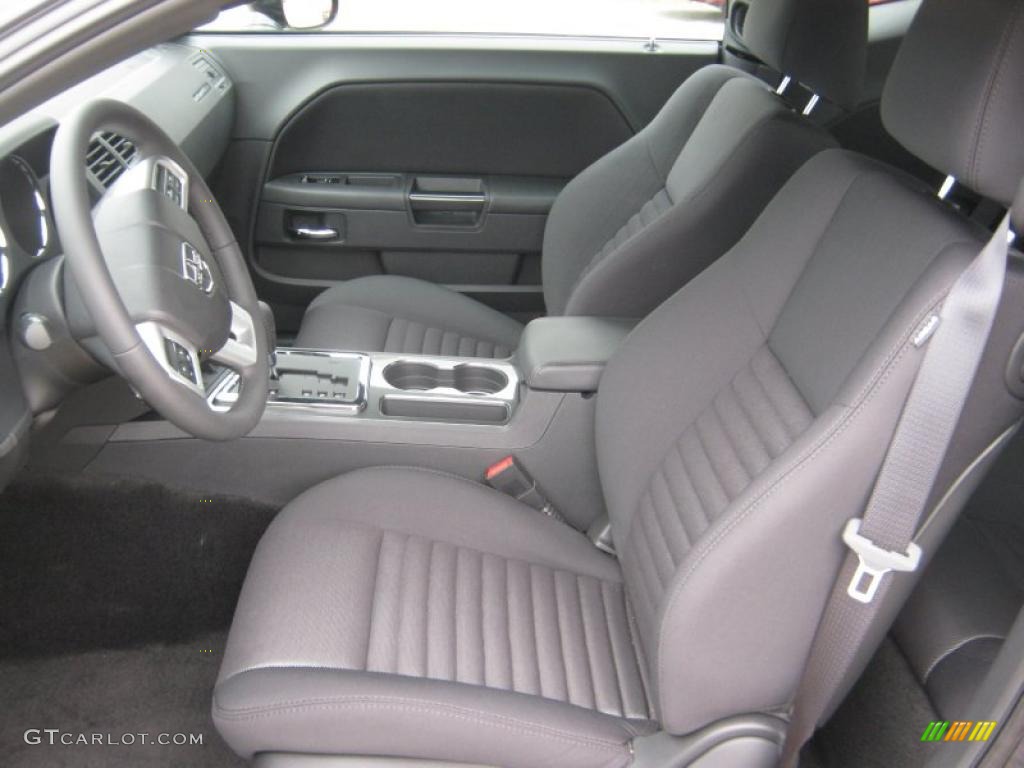 Dark Slate Gray Interior 2011 Dodge Challenger SE Photo #45704274