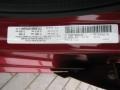 PRP: Deep Cherry Red Crystal Pearl 2011 Chrysler 200 Limited Color Code
