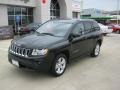 Brilliant Black Crystal Pearl 2011 Jeep Compass 2.4 Latitude Exterior