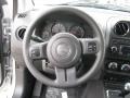 Dark Slate Gray 2011 Jeep Compass 2.4 Steering Wheel