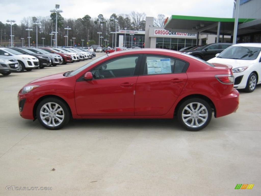 Velocity Red Mica 2011 Mazda MAZDA3 s Sport 4 Door Exterior Photo #45704937