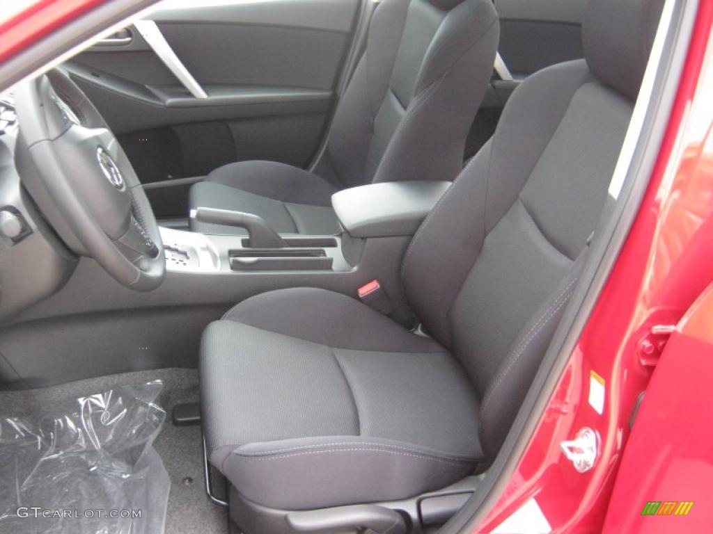 Black Interior 2011 Mazda MAZDA3 s Sport 4 Door Photo #45705298