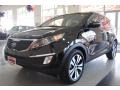 Black Cherry 2011 Kia Sportage EX AWD Exterior