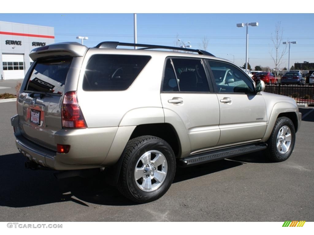 2005 4Runner Limited - Dorado Gold Pearl / Taupe photo #2