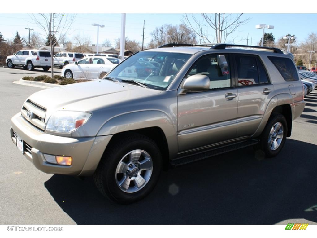 2005 4Runner Limited - Dorado Gold Pearl / Taupe photo #5