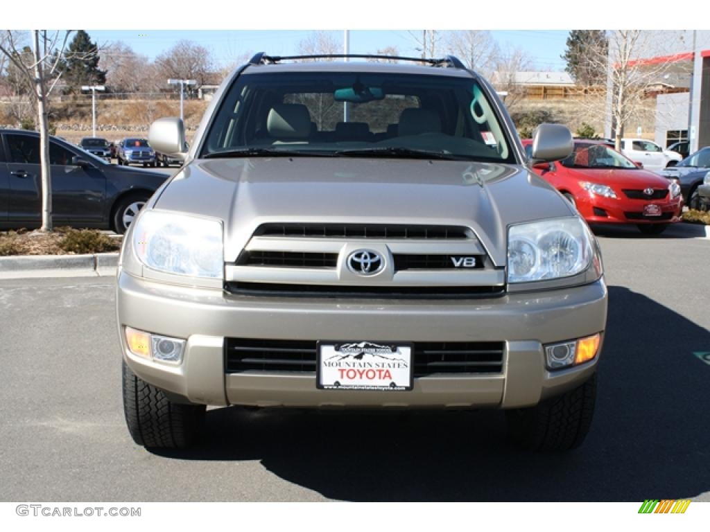2005 4Runner Limited - Dorado Gold Pearl / Taupe photo #6
