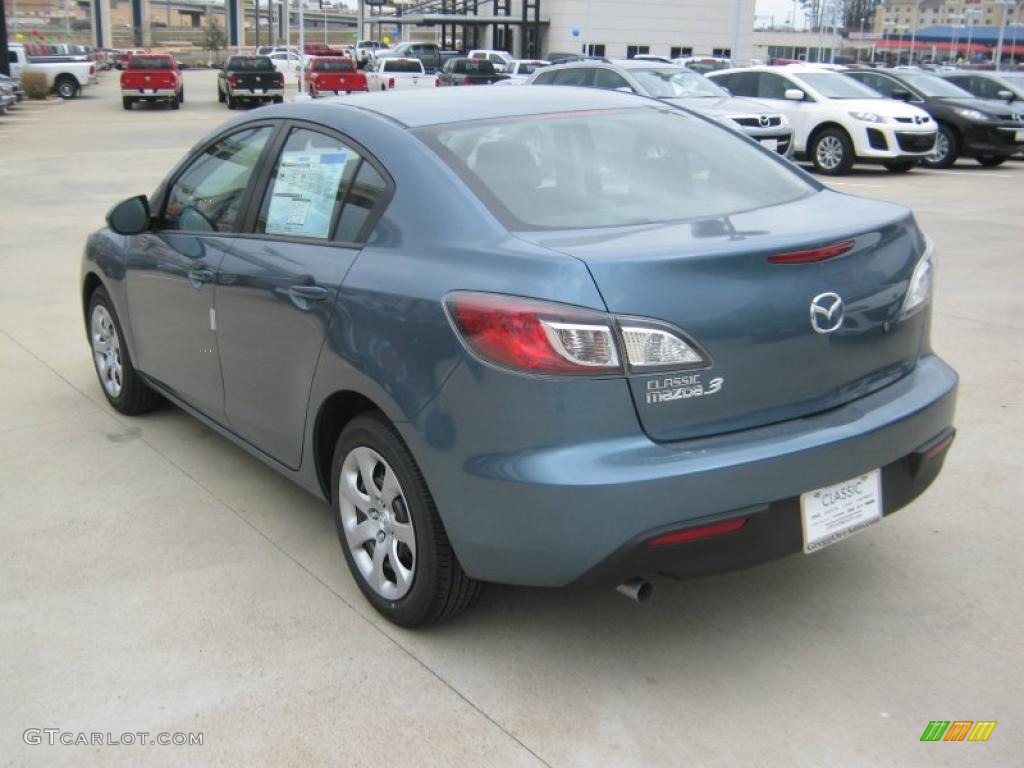 Gunmetal Blue Mica 2011 Mazda MAZDA3 i Sport 4 Door Exterior Photo #45706530