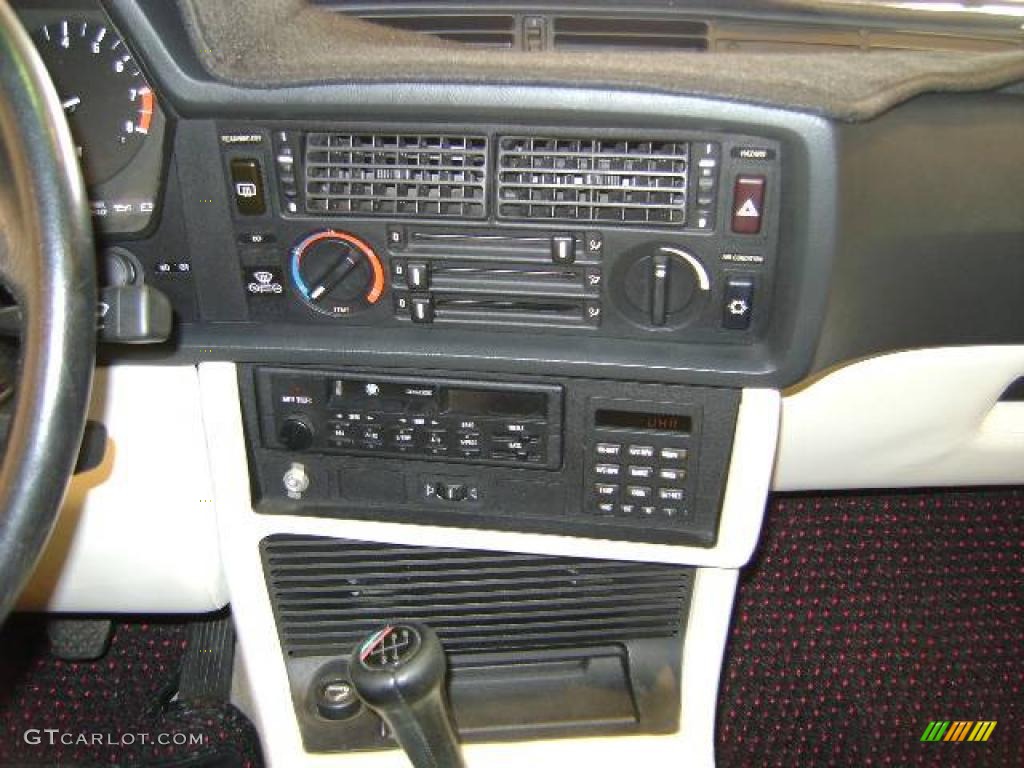 1988 M6 Coupe - Cinnabar Red / Ivory photo #12