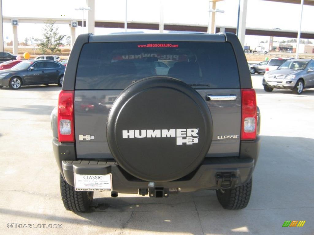 Graphite Metallic 2008 Hummer H3 Standard H3 Model Exterior Photo #45707662