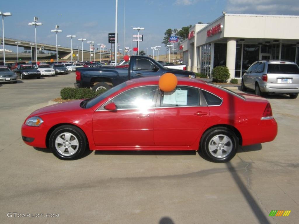 2010 Impala LT - Victory Red / Ebony photo #2