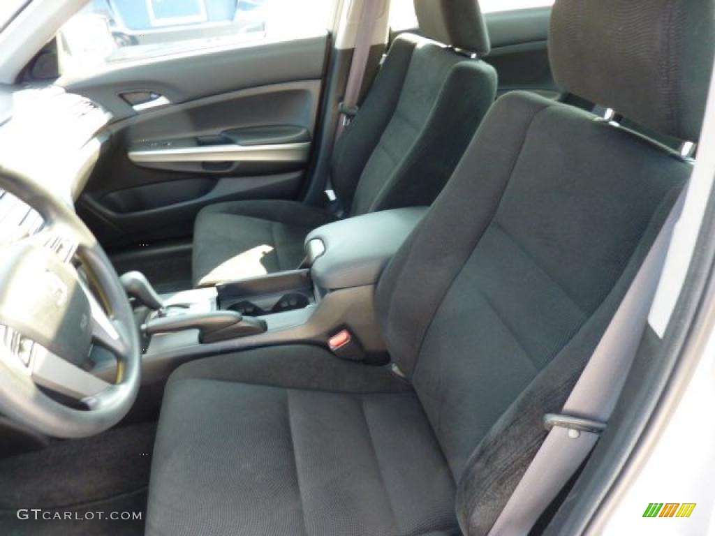 Black Interior 2010 Honda Accord EX V6 Sedan Photo #45709358