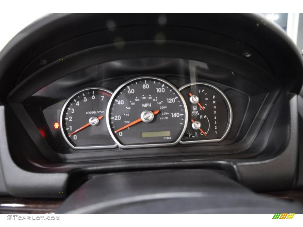 2009 Mitsubishi Galant ES Gauges Photo #45709962