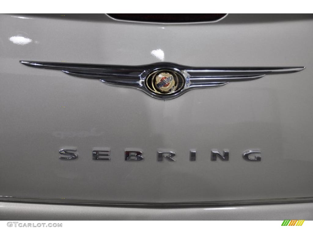 2008 Chrysler Sebring Limited Sedan Marks and Logos Photo #45710230