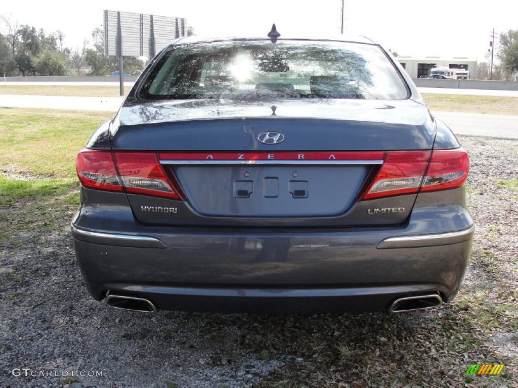 2011 Azera Limited - Smoke Gray Metallic / Gray photo #4