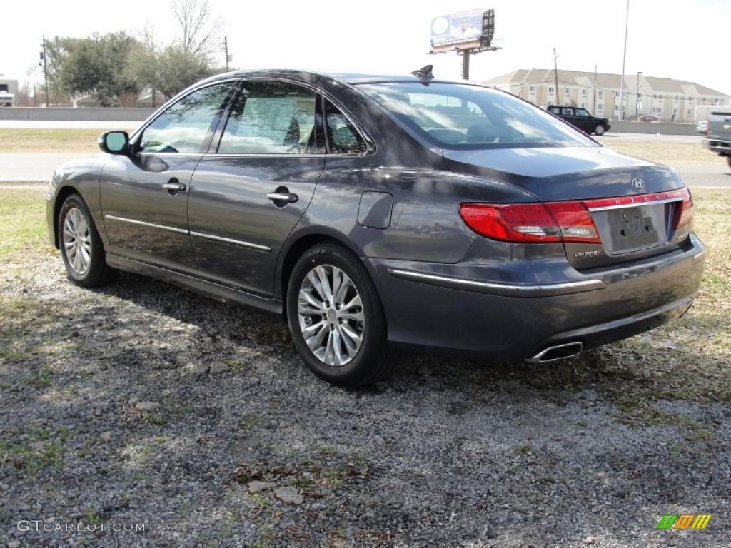 2011 Azera Limited - Smoke Gray Metallic / Gray photo #5