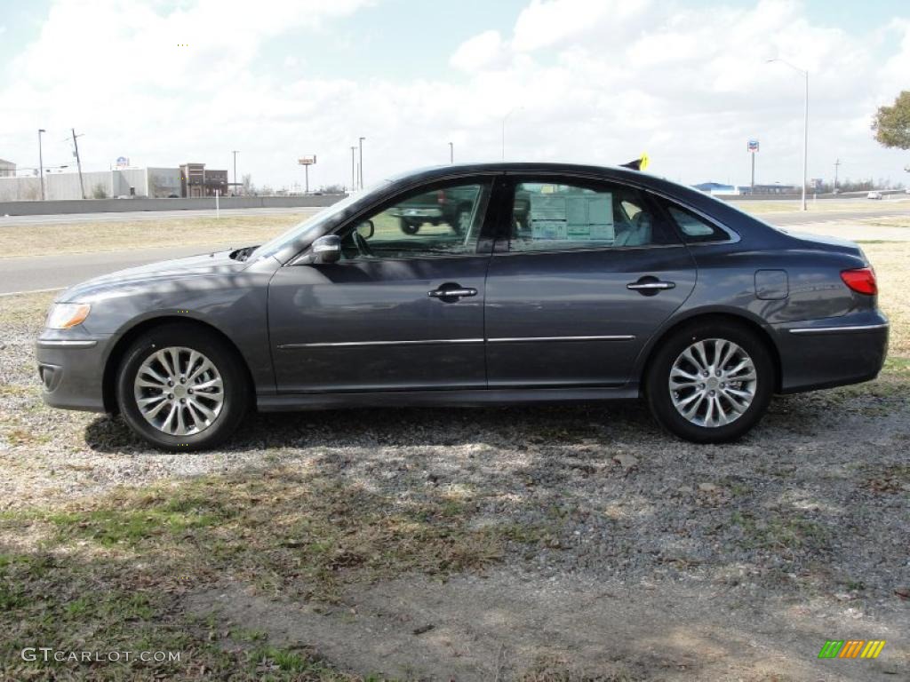 2011 Azera Limited - Smoke Gray Metallic / Gray photo #6