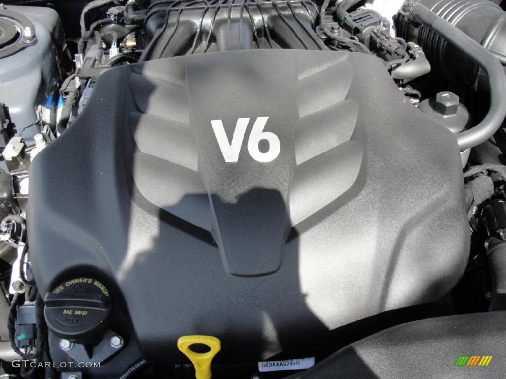 2011 Hyundai Azera Limited 3.8 Liter DOHC 24-Valve DCVVT V6 Engine Photo #45710498