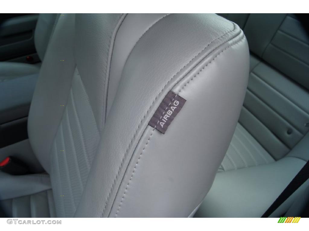 2007 Mustang GT Premium Coupe - Satin Silver Metallic / Light Graphite photo #33