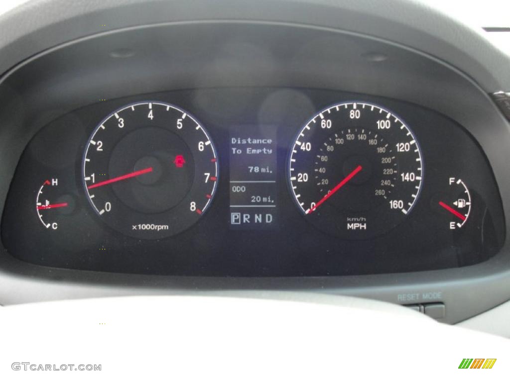2011 Hyundai Azera Limited Gauges Photo #45710882