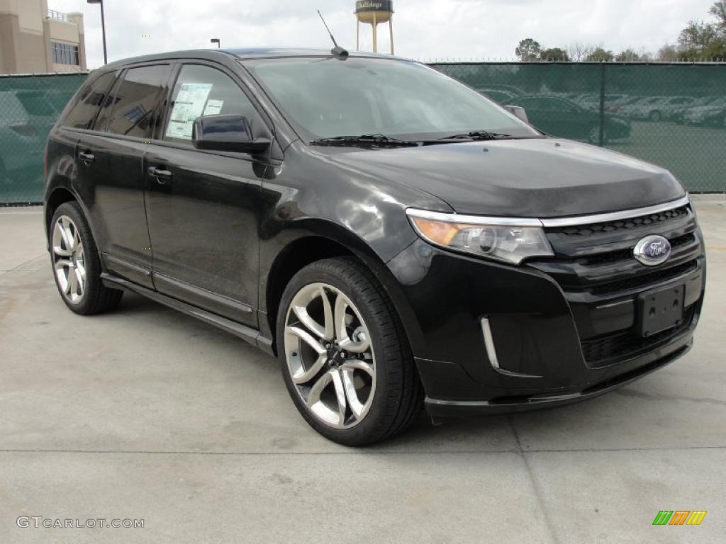 Tuxedo Black Metallic 2011 Ford Edge Sport Exterior Photo #45710930