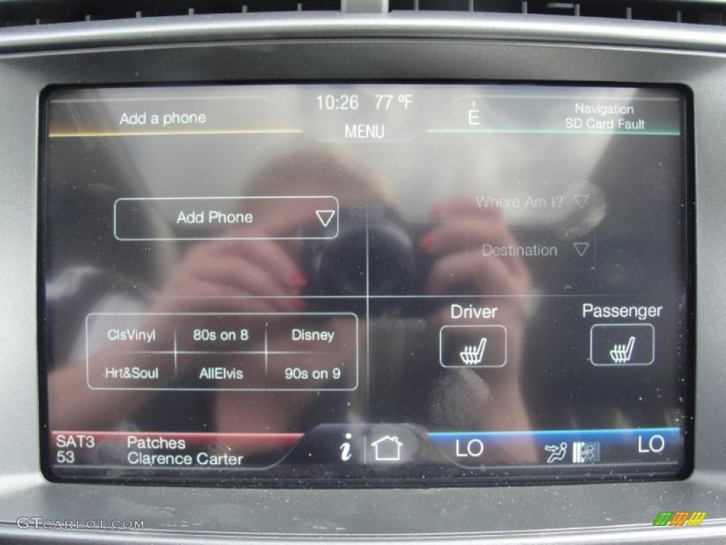 2011 Ford Edge Sport Controls Photo #45711298